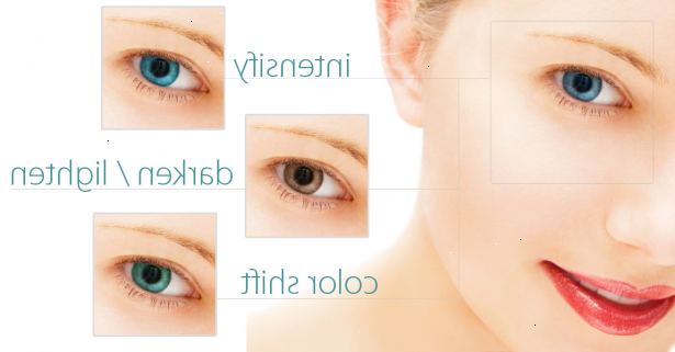 Hoe kunt u uw oogkleur te veranderen natuurlijk. Gebruik paarse oogschaduw.
