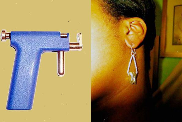 Hoe te doorboren uw oor zonder een pistool. Neem de naald, kurk, en sieraden ergens met een autoclaaf en hebben het verwerkt in een eenmalig gebruik steriele zak.