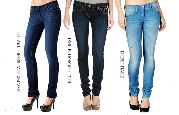Hoe er goed uitzien in jeans (vrouwen). Jeans kopen die uw maat.