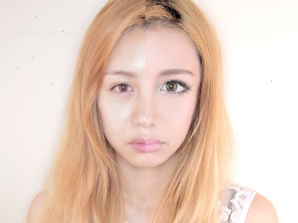 Hoe om jezelf te kijken asian met (alleen) make-up. Als dat al mogelijk is, zijn niet van toepassing foundation of poeder op je gezicht.