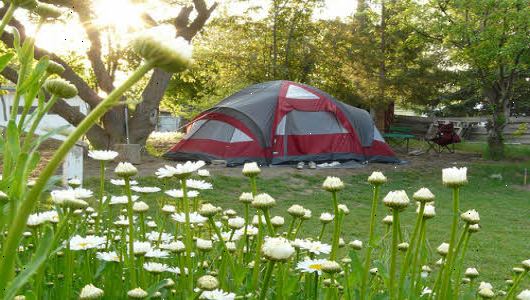 Hoe om te kamperen in uw achtertuin